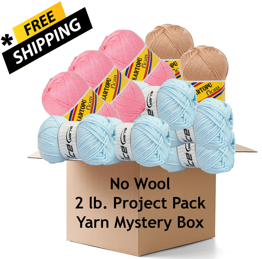 Yarnspirations Mystery Box 1 LB Of Yarn