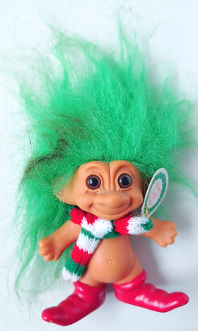 Russ Merry Little Trolls Doll #2979 Christmas w/ Original Tag-3