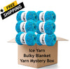 Ice Yarn Mystery Box-Bulky/Super Bulky Blanket Yarn-Free Shipping