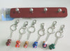 Family Car Key Rack Hanging Organizer Kit #2 With 6 Animal Clip On Key Rings New