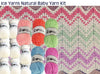Ice Yarn Mystery Box-Natural Baby Blanket Kit-Free Shipping